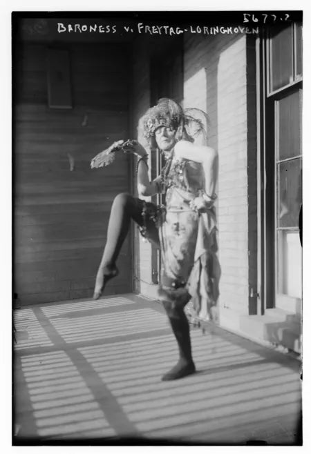 Baroness von Freytag-Loringhoven. Courtesy of the Library of Congress.