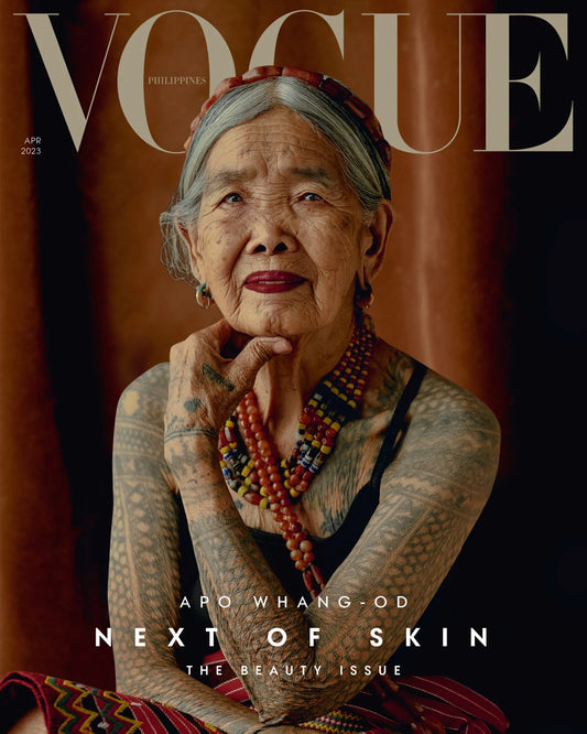 Vogue Philippines April Cover of Apo Whang-Od