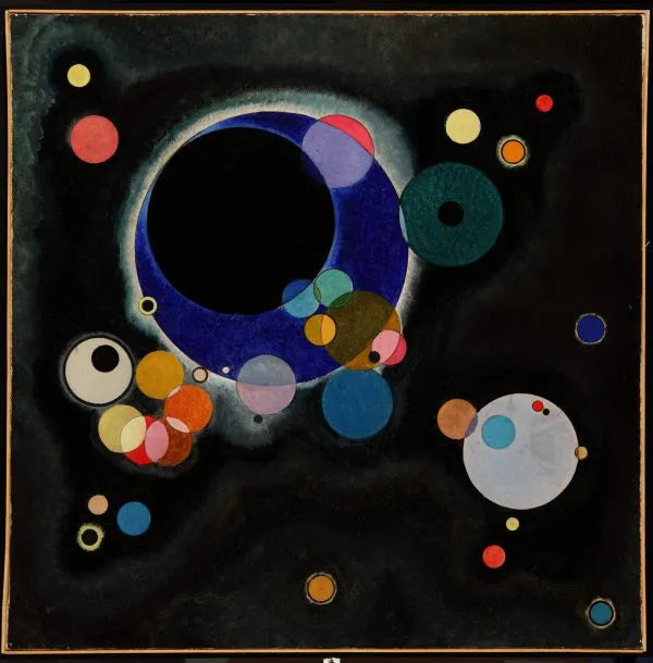  Wassily Kandinsky, Sketch for Several Circles, 1926. Image courtesy of New Orleans Museum of Art.
