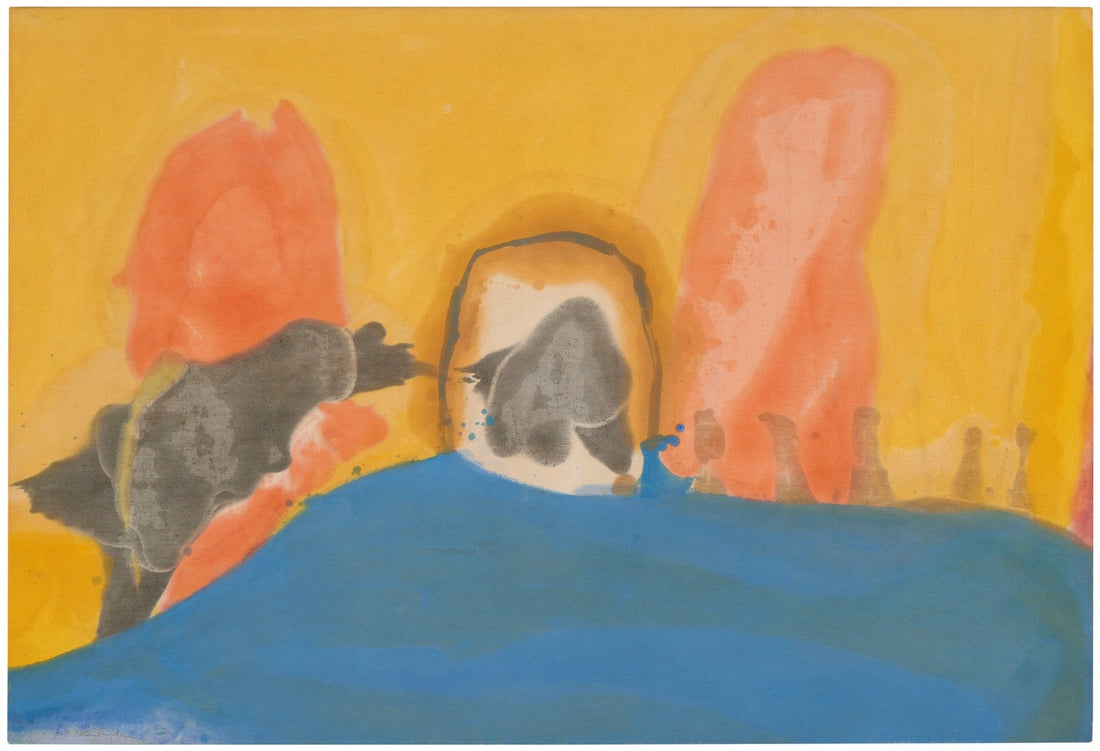 Helen Frankenthaler,  Center Break, 1963 via Berggruen