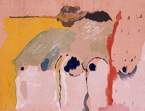 Helen Frankenthaler, Tales of Genji, 1998 via Pinterest