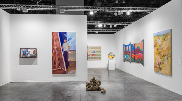 Feature image: Installation view of Anat Ebgi Gallery at Art Basel Miami Beach. © Anat Ebgi Gallery.
