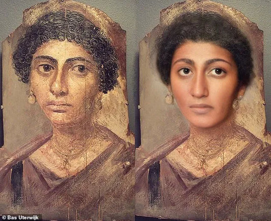 Fayum mummy portrait