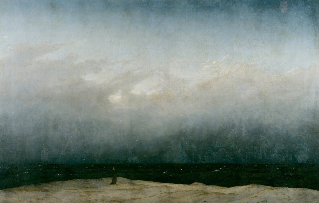 Caspar David Friedrich, Monk by the Sea via Wikipedia