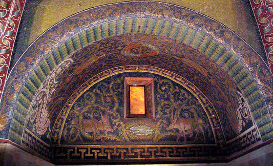 Ceiling Mosaic in Galla Placidia Tomb