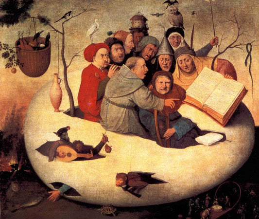 Hieronymus Bosch, Concert in an Egg, 1516, via Wikimedia Commons