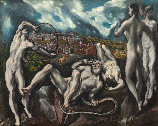 El Greco, Laocoön, c. 1610/1614 via National Gallery of Art