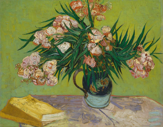 Vincent van Gogh, Oleanders, 1888 via Google Arts & Culture