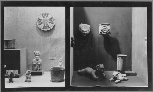 Installation view of the exhibition Twenty Centuries of Mexican Art, 1940. Photographic Archive, The Museum of Modern Art Archives, New York. IN106.2D.