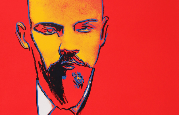 Andy Warhol, Red Lenin, screenprint,