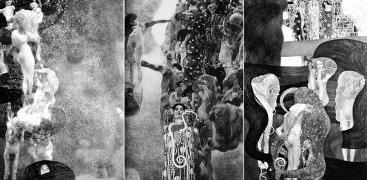 Gustav Klimt, Faculty Paintings, 1900-1907 via Wikimedia Commons