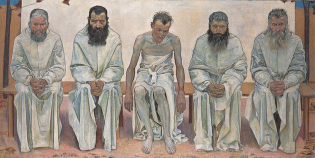 Ferdinand Hodler, Die Lebensmüden (The Tired of Life), 1892 via Wikimedia Commons/Public Domain