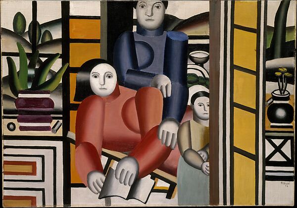 Fernand Léger, Three Women by a Garden, 1922 via The Metropolitan Museum of Art