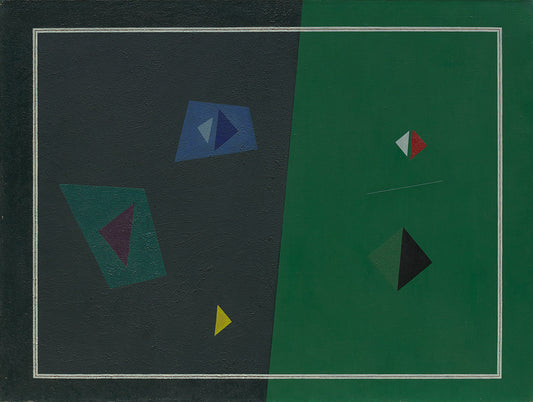 Friedrich Vordemberge-Gildewart, Composition No. 142, 1943 via The Guggenheim
