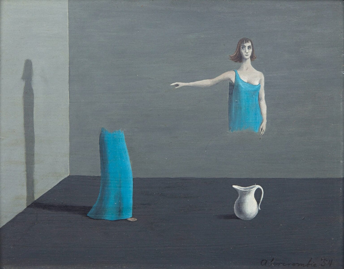 Gertrude Abercrombie, Split Personality, 1954 via Colossal