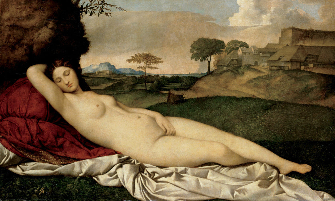 Giorgione, Sleeping Venus, c. 1508–1510 via Smarthistory