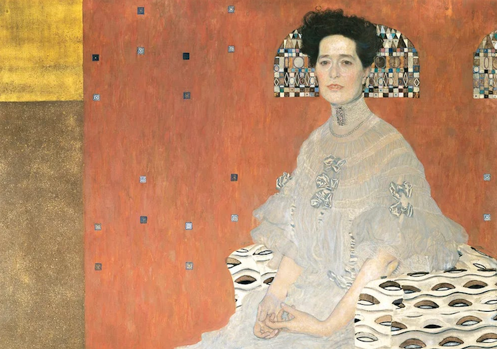Gustav Klimt, Fritza Riedler, 1906 via Briticanna 