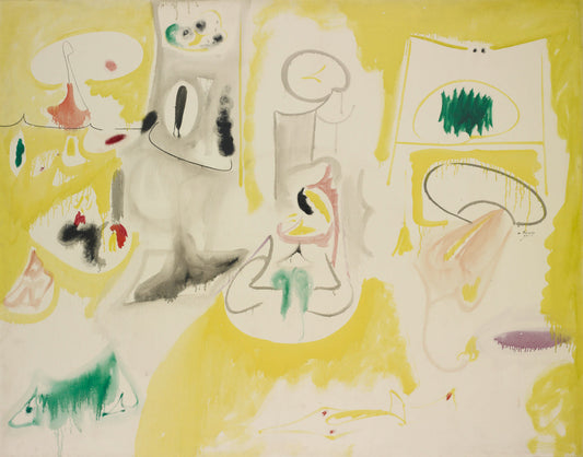 Arshile Gorky, How My Mother's Embroidered Apron Unfolds in My Life, 1944, © Arshile Gorky Foundation, via the Arshile Gorky Foundation [AGCR: P296]