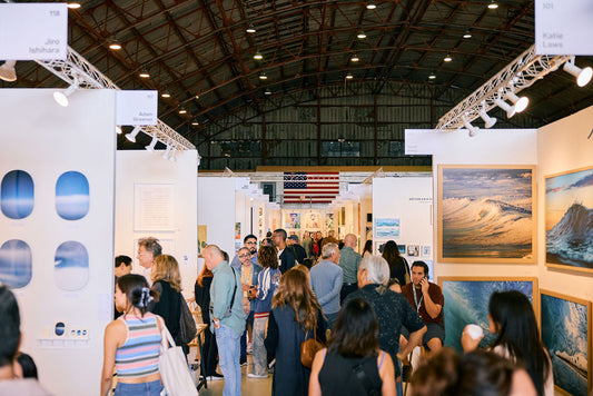 Audience exploring The Other Art Fair, courtesy of TOAF.