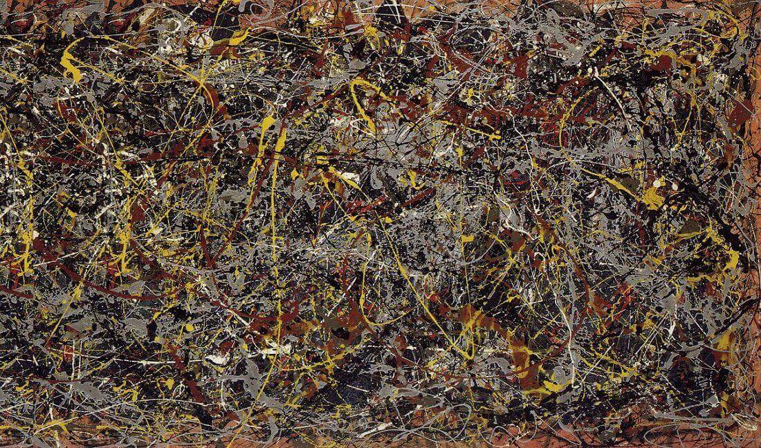 Jackson Pollock, No.5, 1948 via jackson-pollock.org