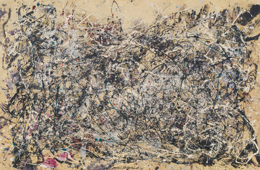 Jackson Pollock, Number 1A, 1948 © 2025 Pollock-Krasner Foundation / Artists Rights Society (ARS), New York via MoMA
