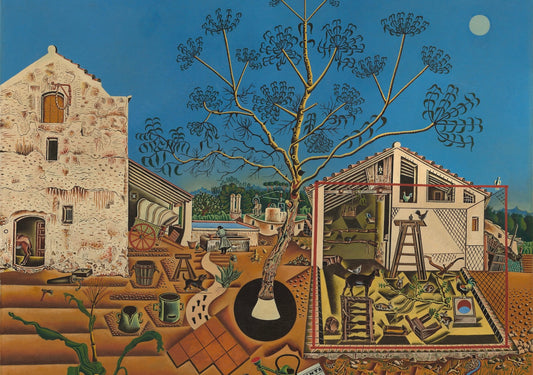 Joan Miró, The Farm, 1921-1922 via Wikipedia/Public Domain