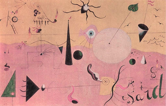  Joan Miró, The Hunter (Catalan Landscape), 1923-1924 