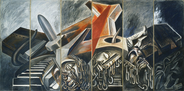 José Clemente Orozco, Dive Bomber and Tank, 1940 © 2026 José Clemente Orozco / Artists Rights Society (ARS), New York / SOMAAP, Mexico via MoMA