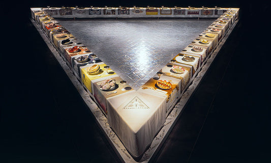 Judy Chicago, The Dinner Party via Frieze Magazine