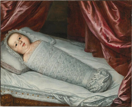 Justus Susterman's Portrait of Cosimo III de Medici as baby
