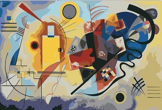 Kandinsky, Yellow, Red, Blue, 1925 via Singulart