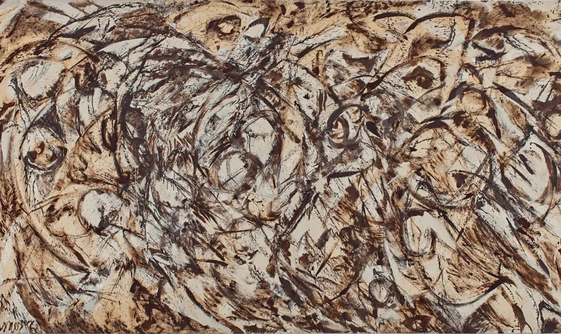 Lee Krasner, The Eye Is the First Circle (cropped), 1960. Glenstone Museum, Potomac, Maryland ©Adagp via Artprice.