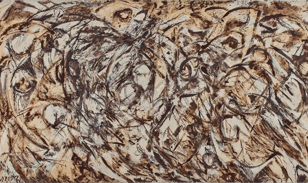 Lee Krasner, The Eye Is the First Circle (cropped), 1960. Glenstone Museum, Potomac, Maryland ©Adagp via Artprice.
