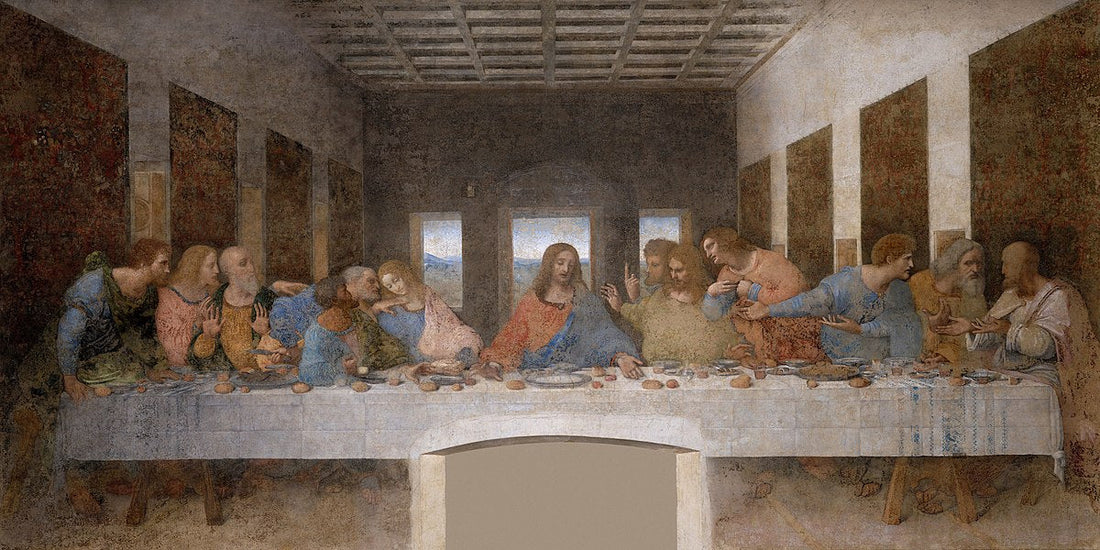 Leonardo da Vinci, The Last Supper, 1495-1498 via Wikipedia/Public Domain