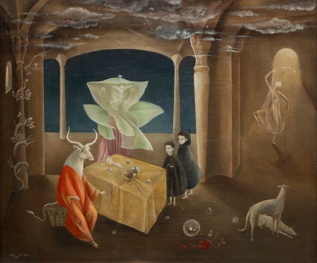 Leonora Carrington, And Then We Saw the Daughter of the Minotaur, 1953 via MoMA
