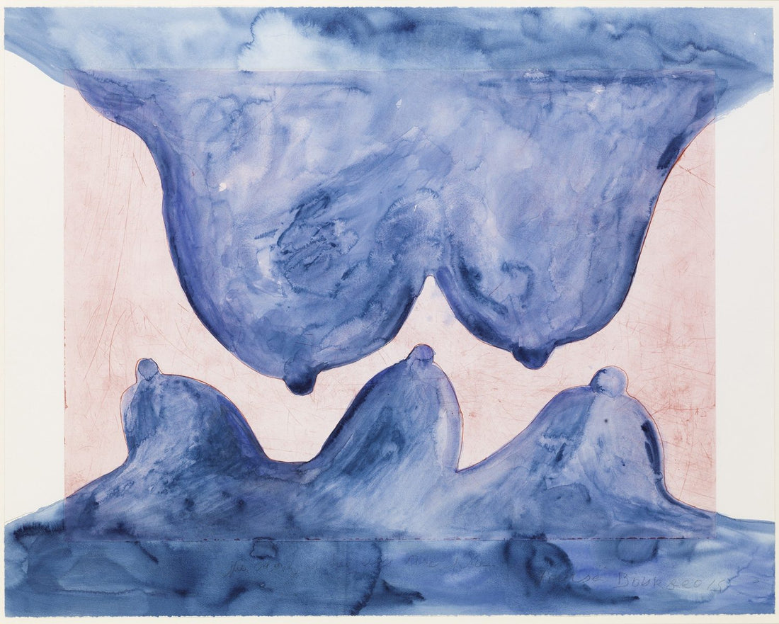 Louise Bourgeois, Blue Is The Color of Your Eyes, 2008 via elephant.art