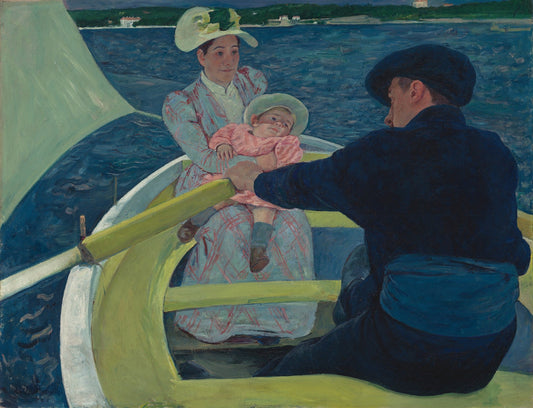 Mary Cassatt, The Boating Party, 1893–94 via National Gallery of Art