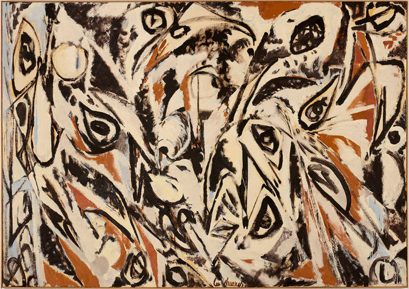 Lee Krasner, Night Watch, 1960 via Seattle Art Museum