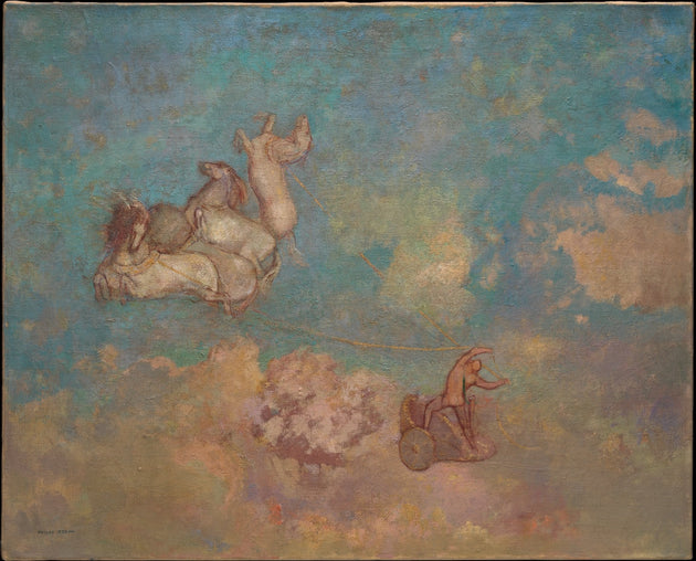  Odilon Redon, The Chariot of Apollo, 1905–16 via The MET