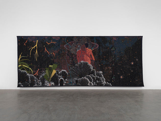 Otobong Nkanga, Cadence-While We Wait and Watch, (2025). Photo by © Otobong Nkanga, courtesy of Lisson Gallery via Galerie Magazine