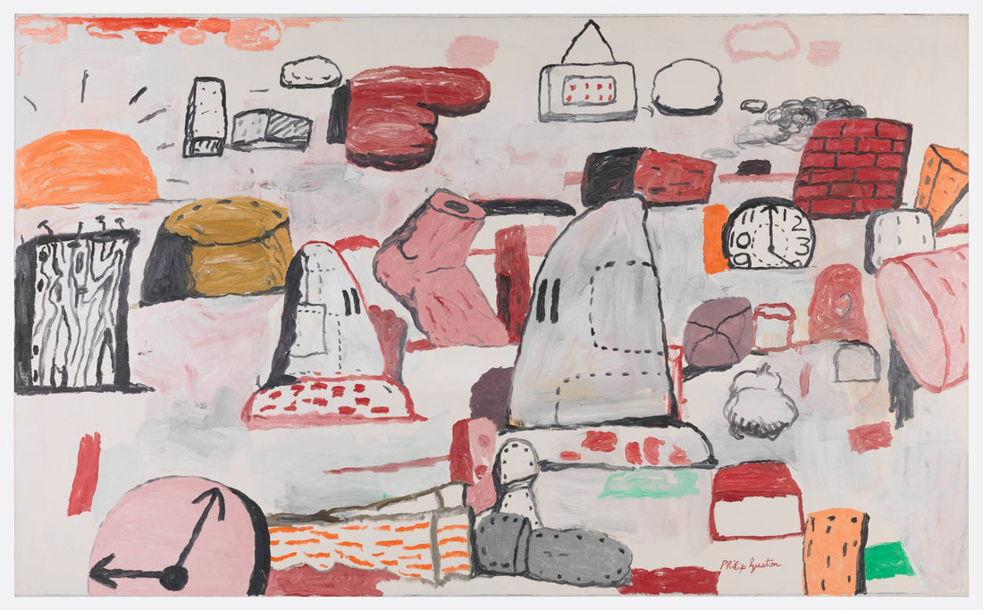 Philip Guston, Flatlands, 1970 © The Estate of Philip Guston via SFMOMA