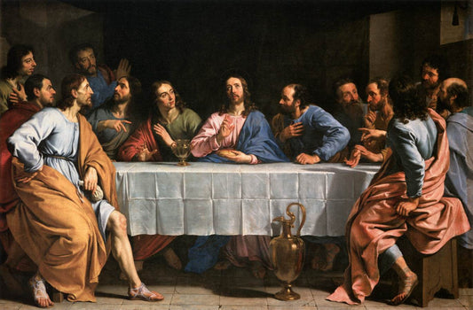 Philippe de Champaigne, The Last Supper, 1652 via Wikimedia Commons/Public Domain