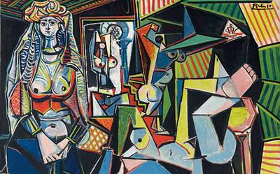 Picasso,  Les Femmes d'Alger, 1955 via Wikipedia