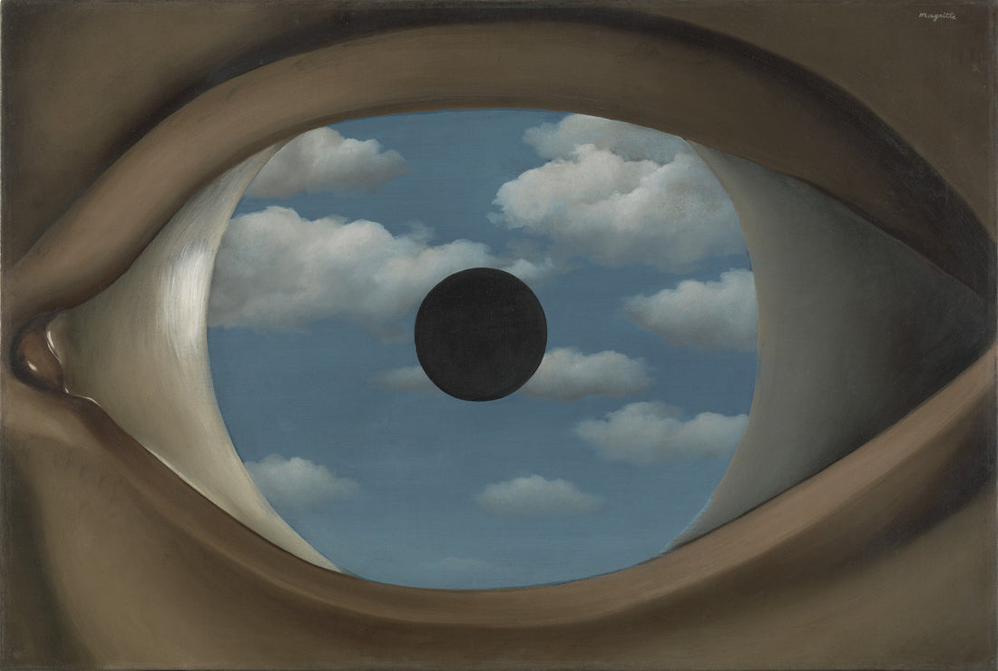  René Magritte, The False Mirror, 1929 © 2025 C. Herscovici, Brussels / Artists Rights Society (ARS), New York via MoMA