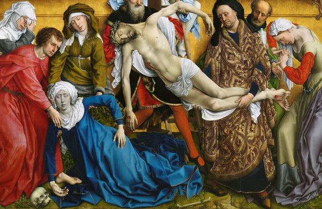 Rogier van der Weyden, The Descent from the Cross, 1435 via Smarthistory