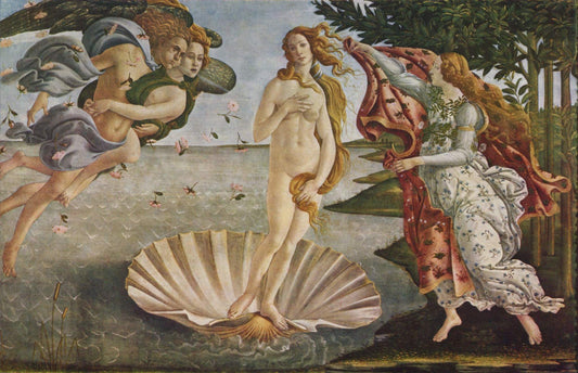 Sandro Botticelli, The Birth of Venus via Wikipedia
