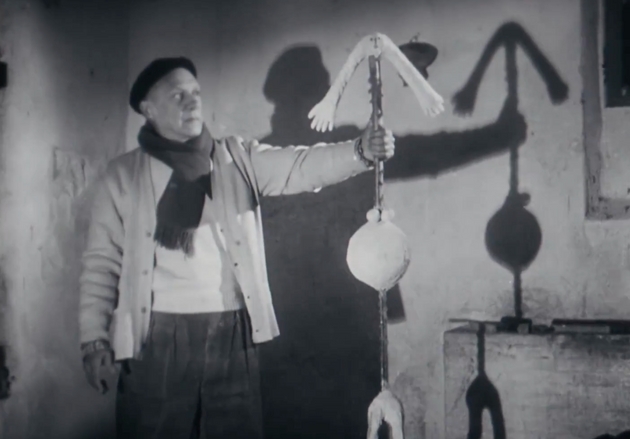 Still from Visite à Picasso