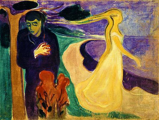 Separation, Edvard Munch via Fine Art America
