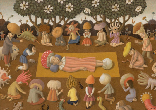 Shigeo Otake, Mushroom Nirvana, 2019 via Hive Center for Contemporary Art