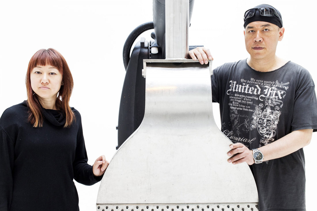 Sun Yuan and Peng Yu via The Allure of the Matter.org